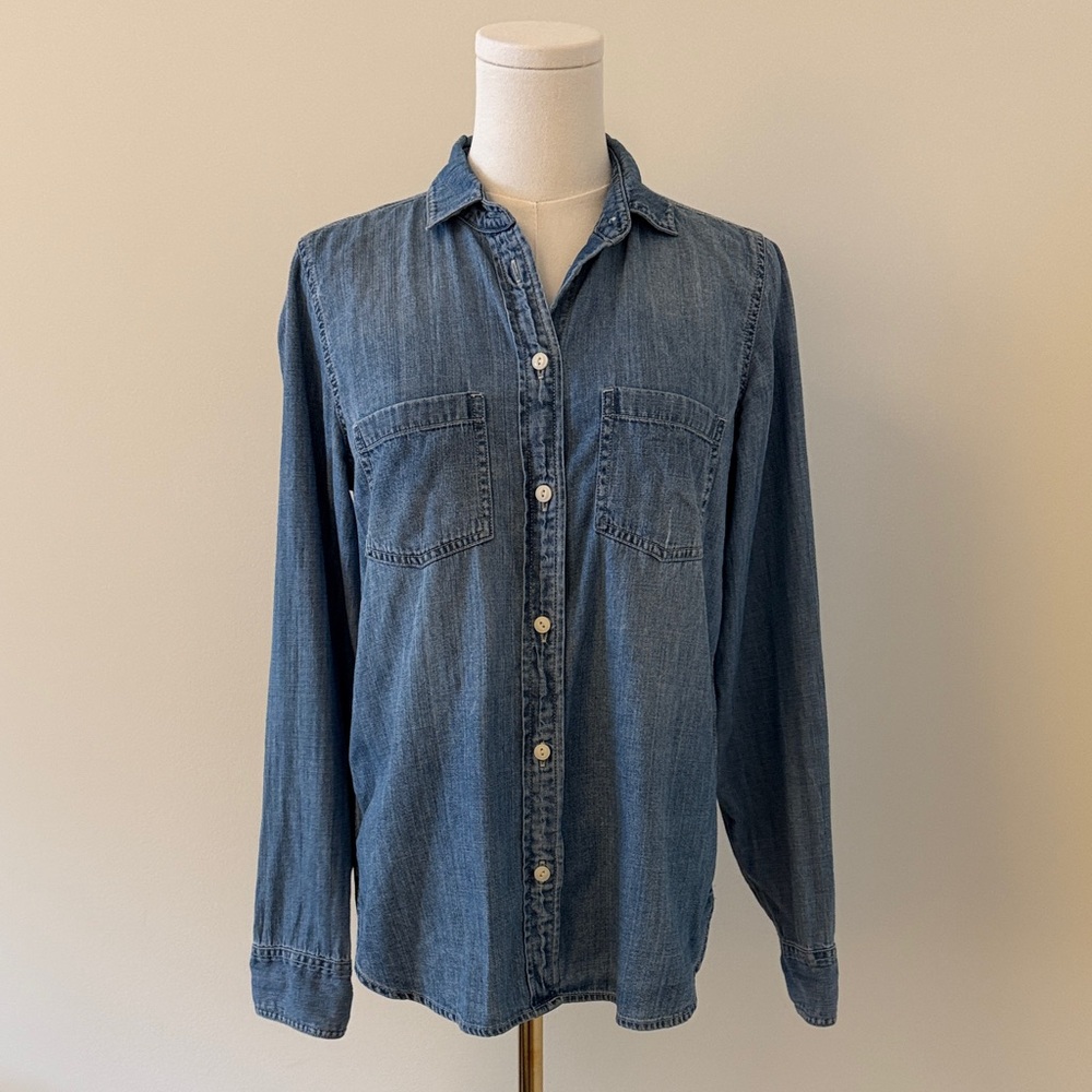 J. Crew Blue Button Down Shirt